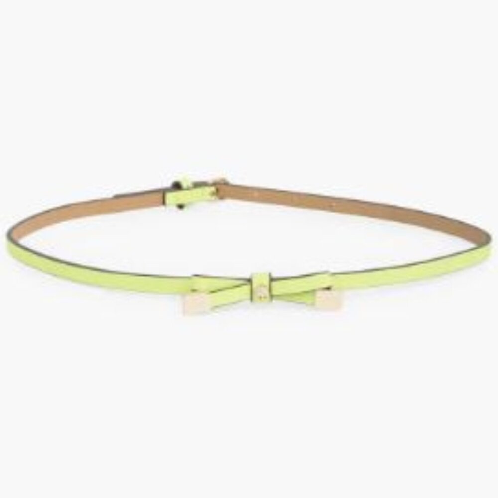 Kate Spade New York Playful Shoestring Waist Genuine Calfskin Leather Fashion